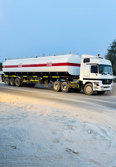 Oil refinery at sunset